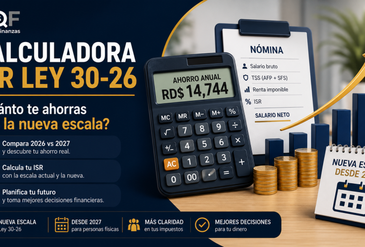 calculadora ISR ley 30-26 República Dominicana