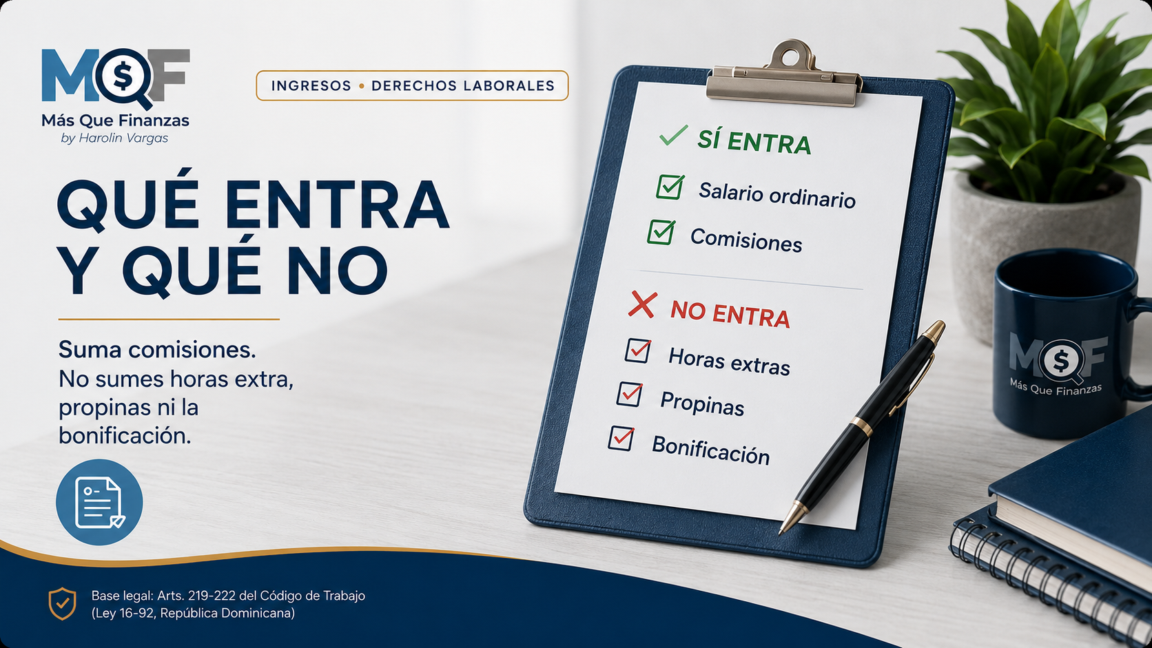 Qué entra y qué no en el cálculo del doble sueldo en República Dominicana