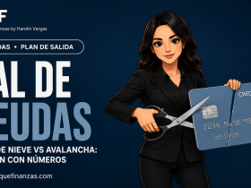 Salir de deudas de tarjeta en República Dominicana: plan bola de nieve vs avalancha MQF